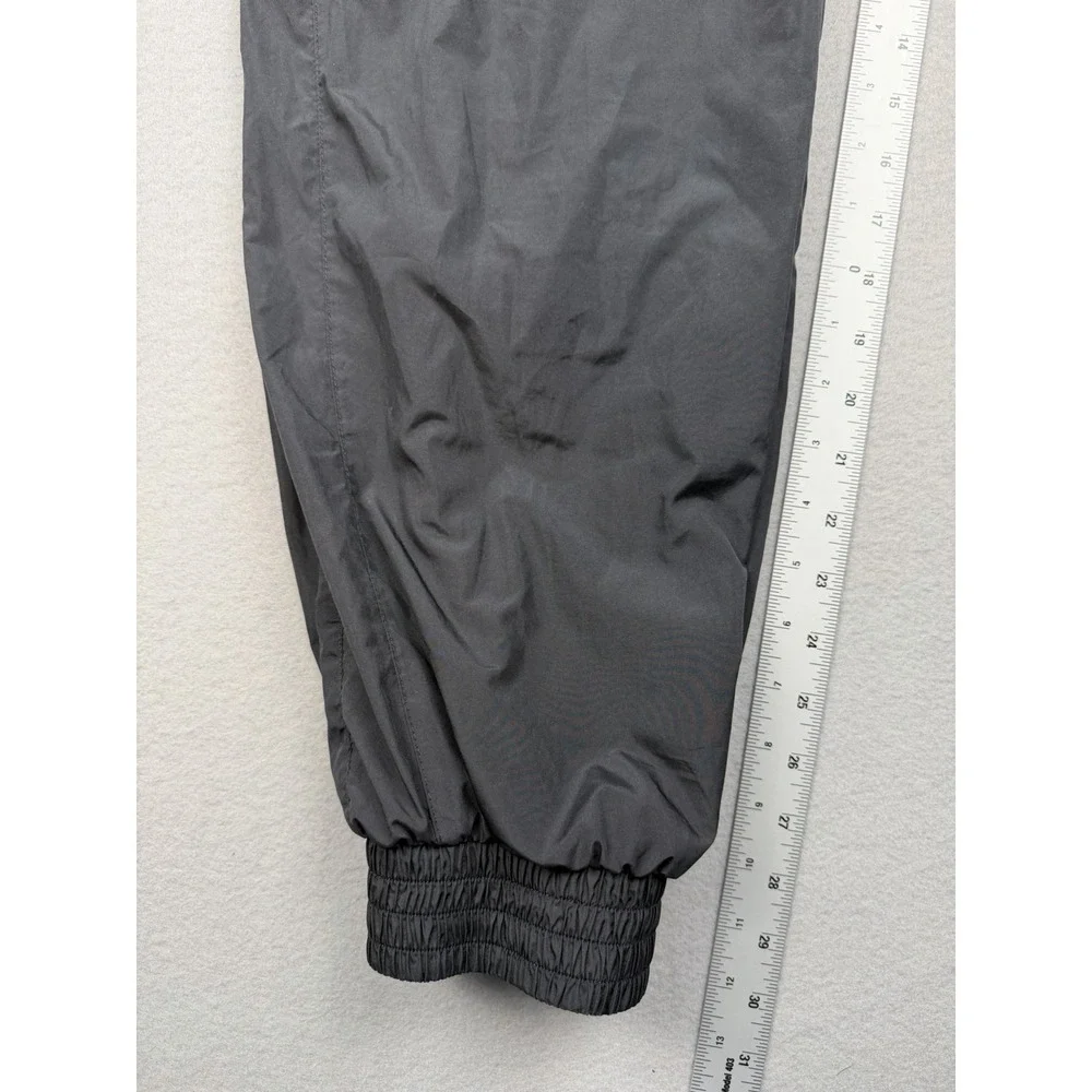 Nike Wmns Black Sportswear Swooshie Jogger Pants Elastic Waist Drawstring MD